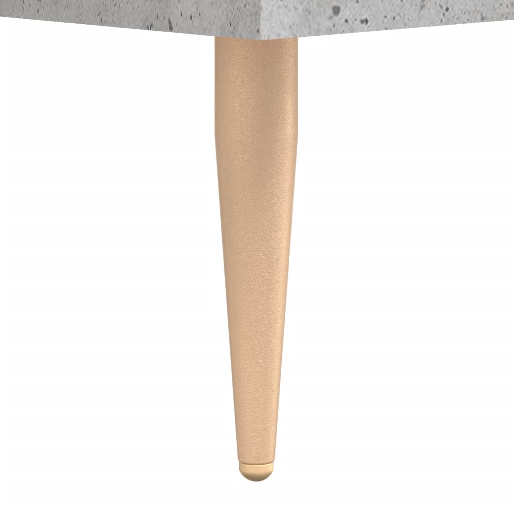 Skap Betonggrå 69,5x34x180 cm
