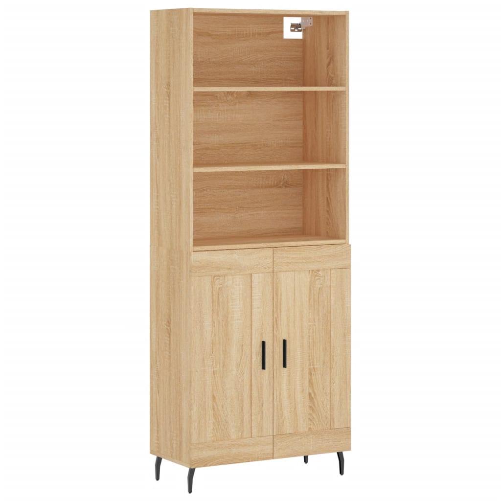 Skap Sonoma Eik 69,5x34x180 cm