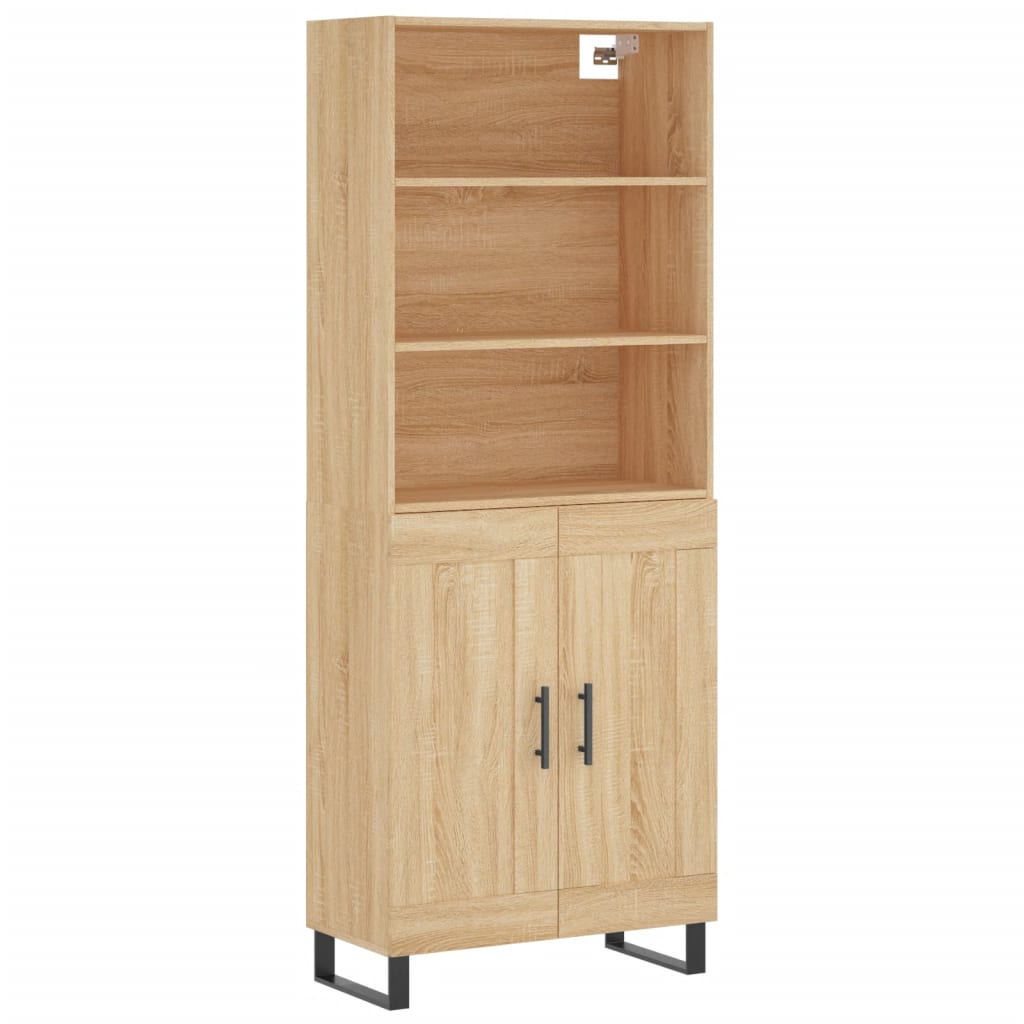 Skap Sonoma Eik 69,5x34x180 cm