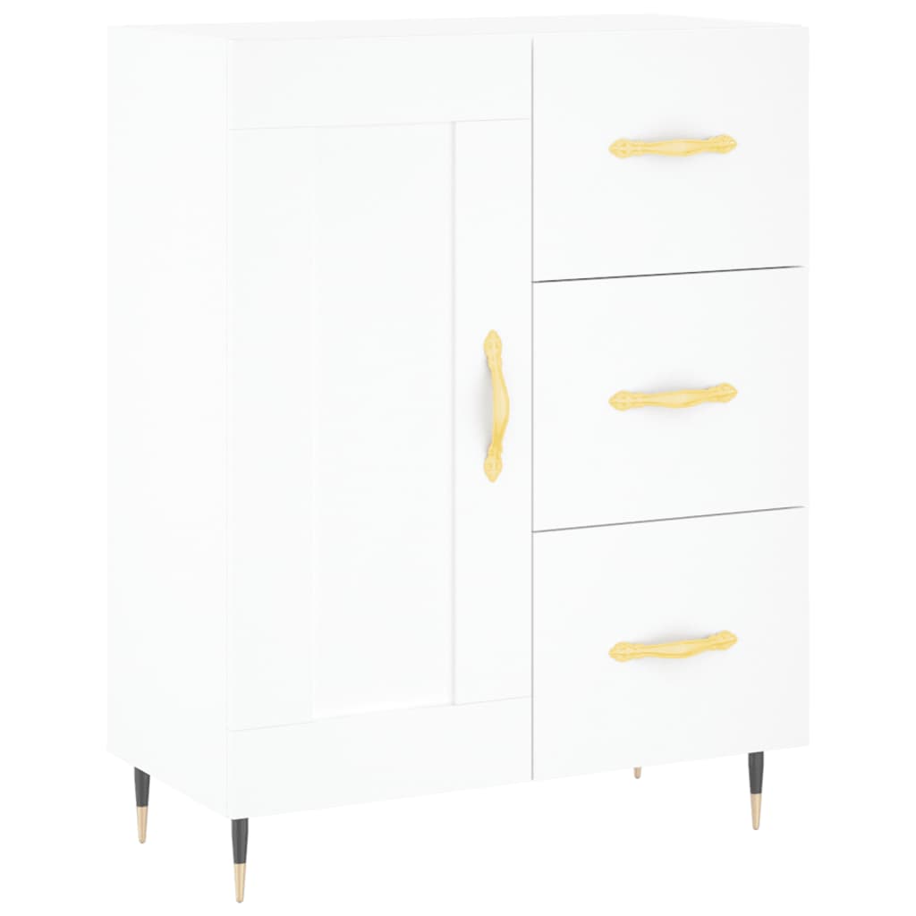 Skap Hvit 69,5x34x180 cm