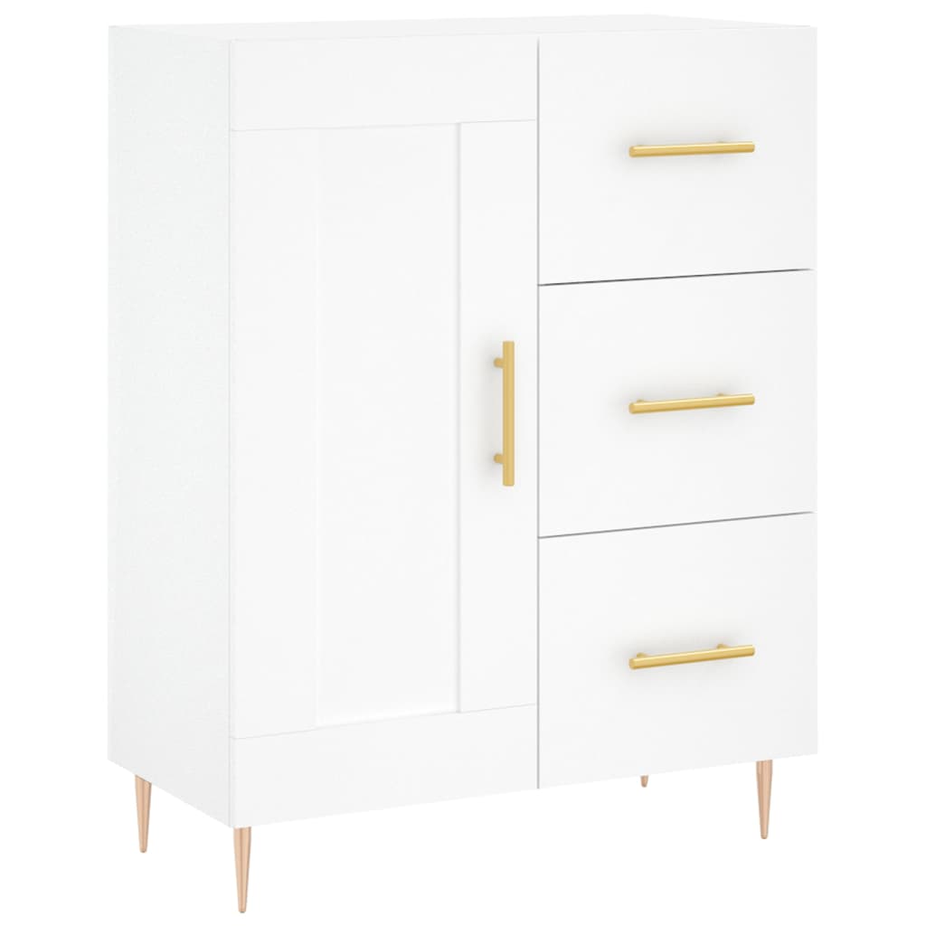 Skap Hvit 69,5x34x180 cm