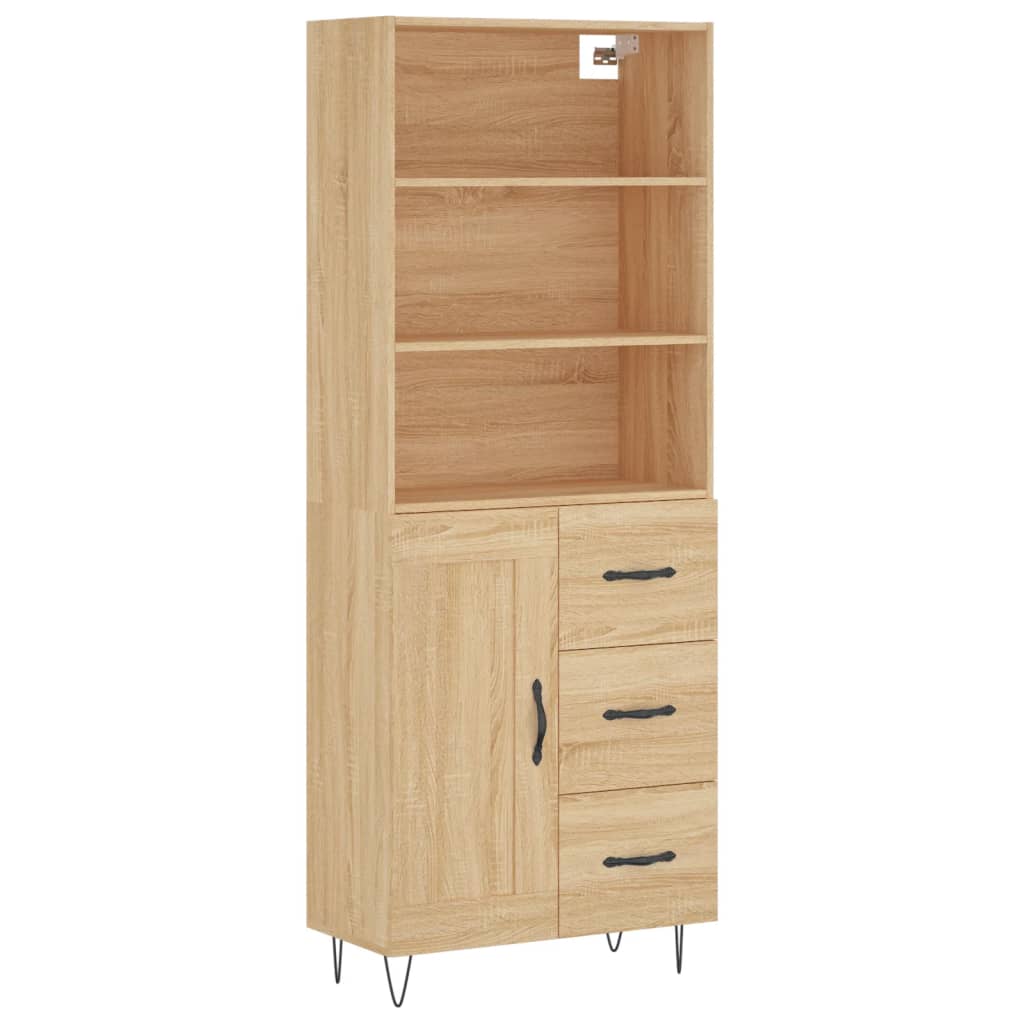 Skap Sonoma Eik 69,5x34x180 cm