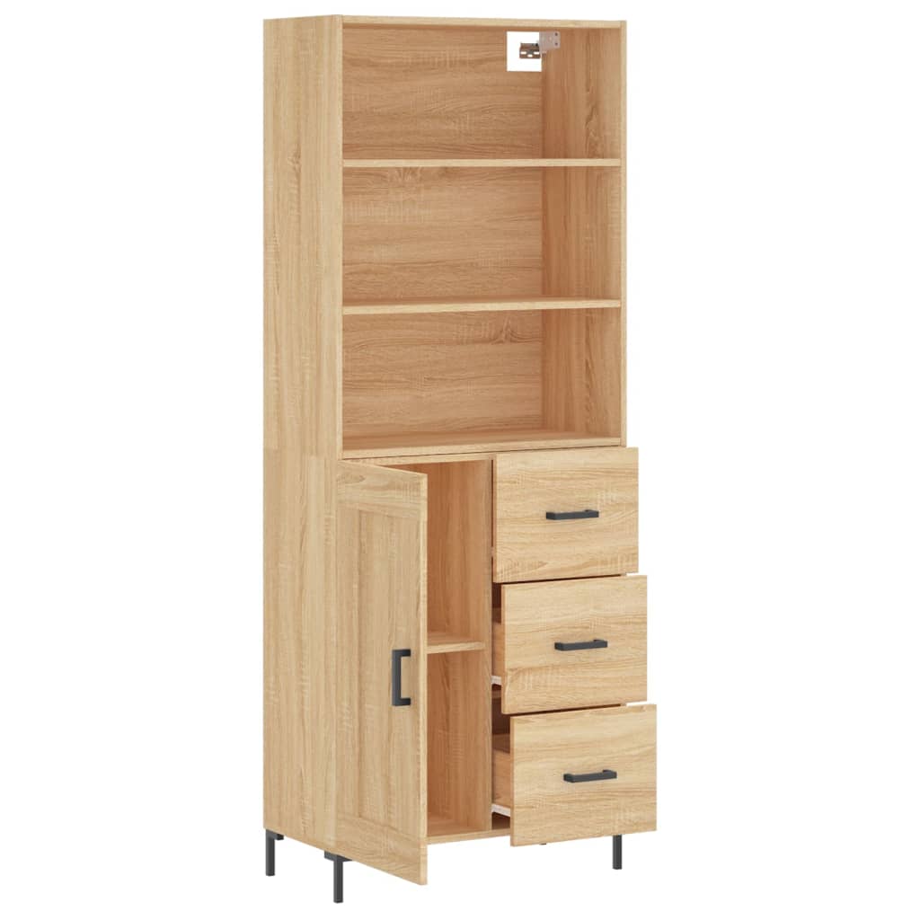 Skap Sonoma Eik 69,5x34x180 cm
