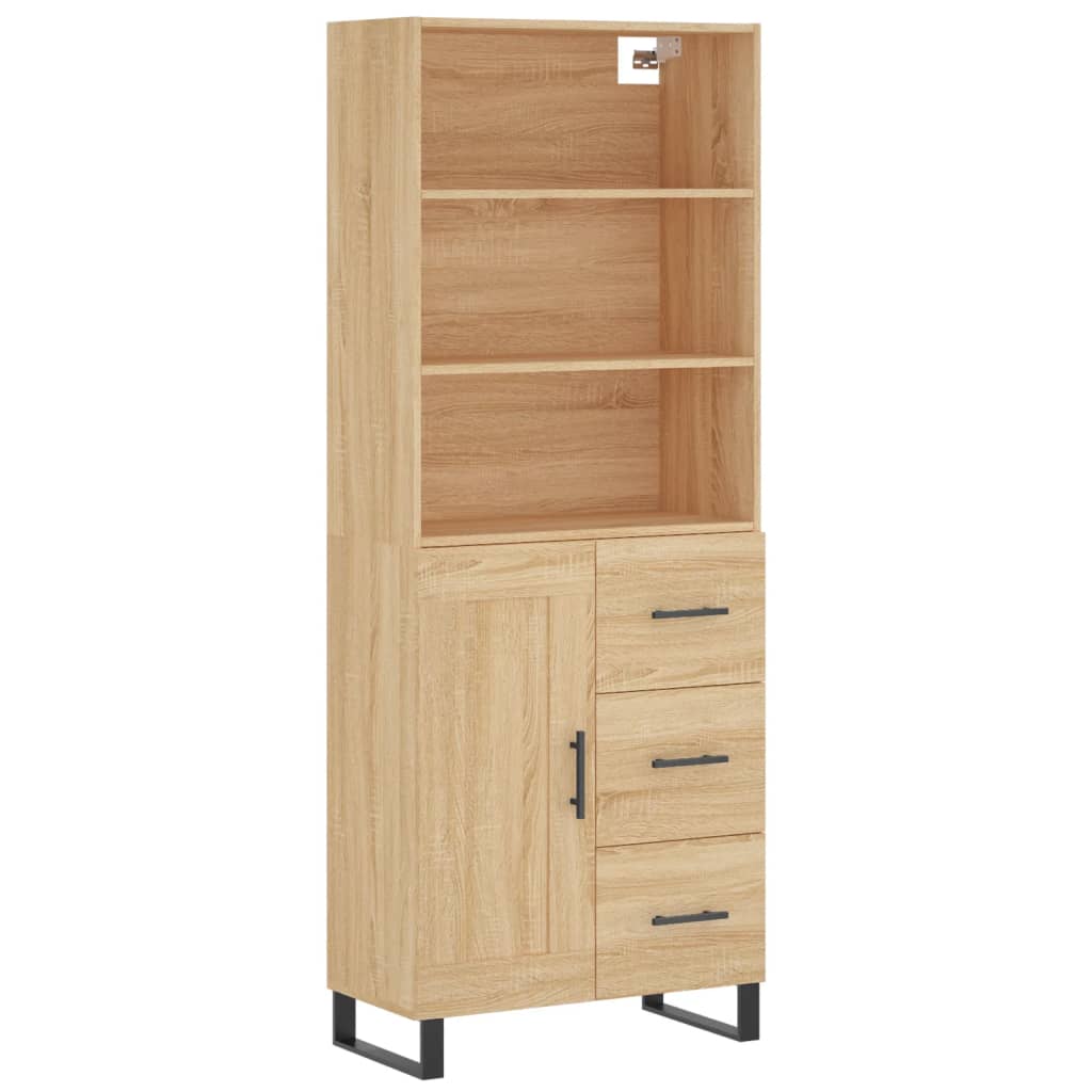 Skap Sonoma Eik 69,5x34x180 cm