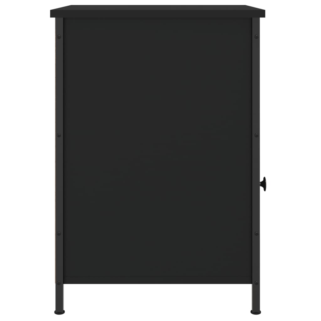 Nattbord Sengbord Svart 40x42x60 cm