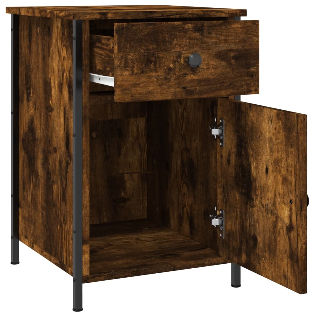 Nattbord Sengbord Røkt Eik 40x42x60 cm