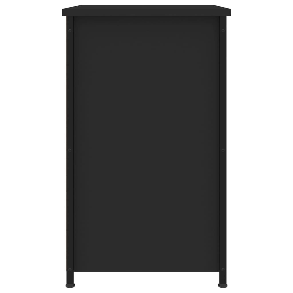 Nattbord Sengbord Svart 40x36x60 cm