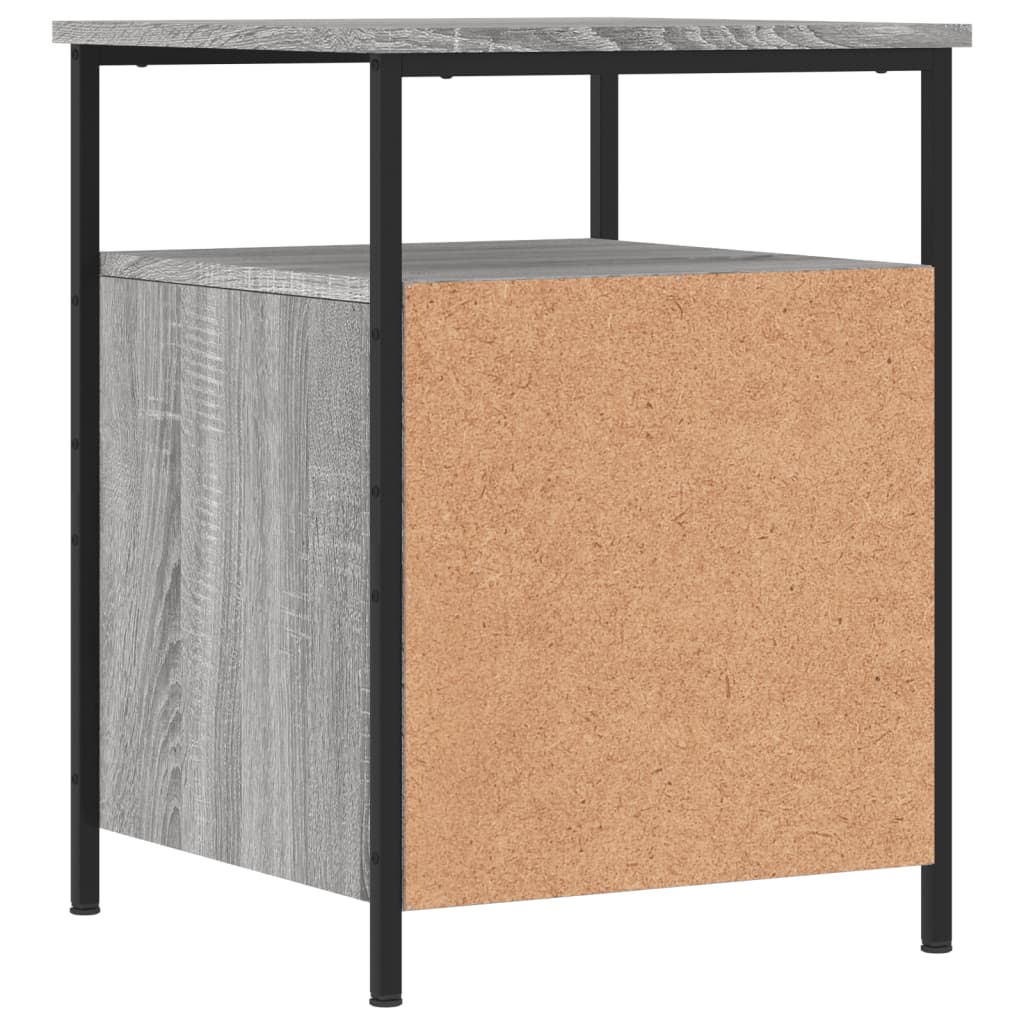 Nattbord Sengbord Sonoma Grå 44x45x60 cm