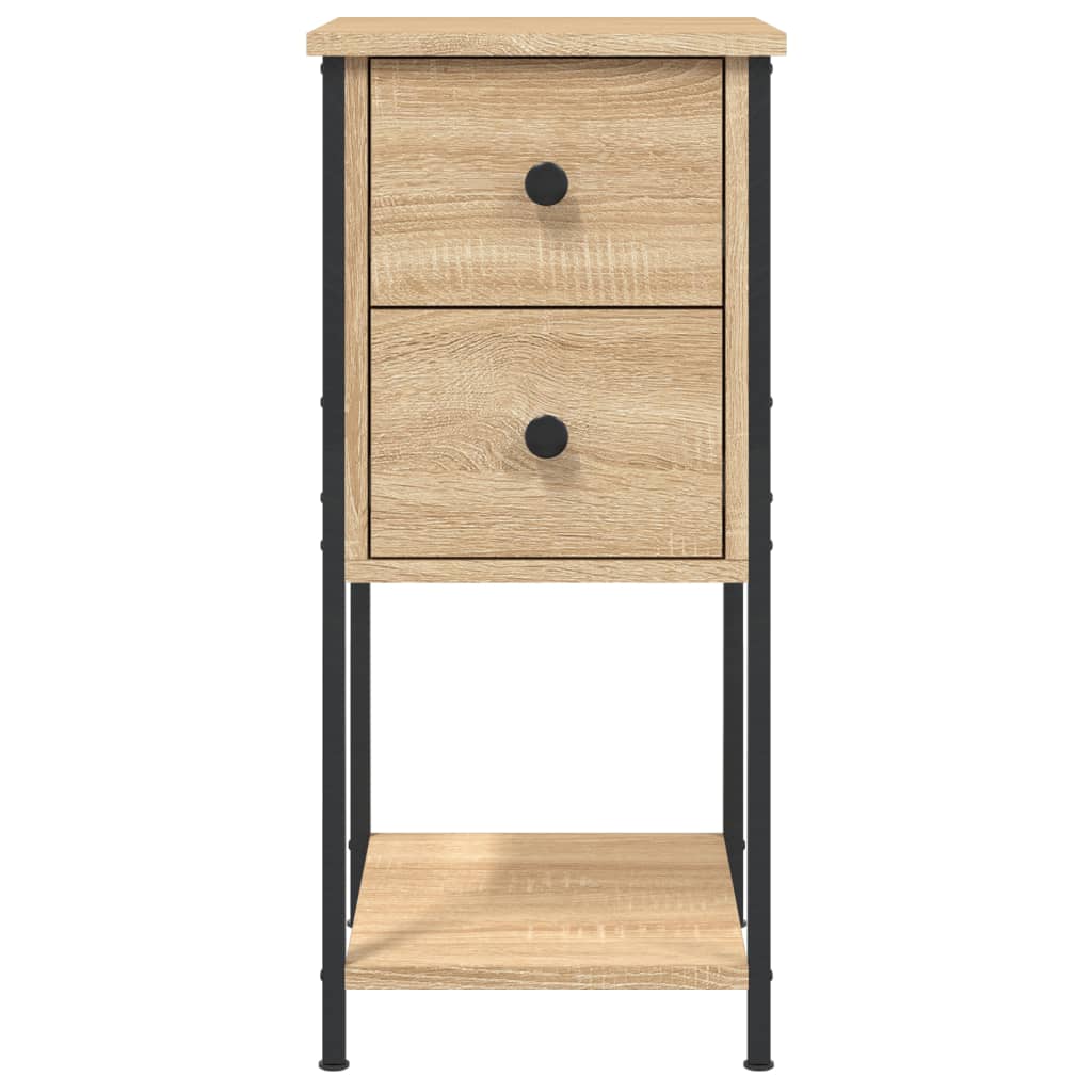 Nattbord Sengbord Sonoma Eik 32x42x70 cm