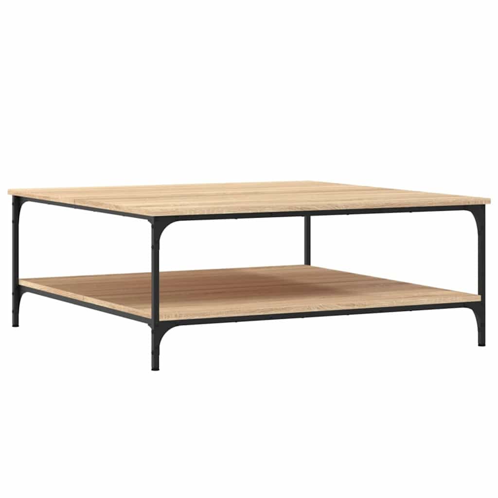 Salongbord Sofabord Sonoma Eik 100x100x40 cm