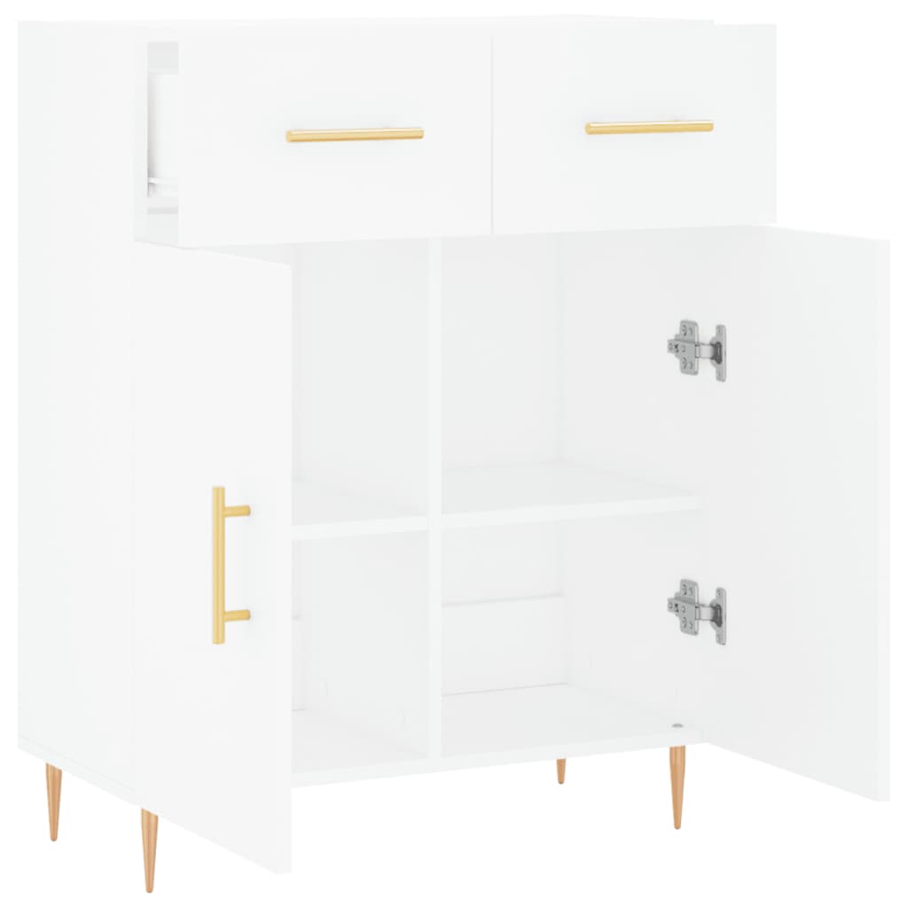 Skjenk Hvit 69,5x34x90 cm