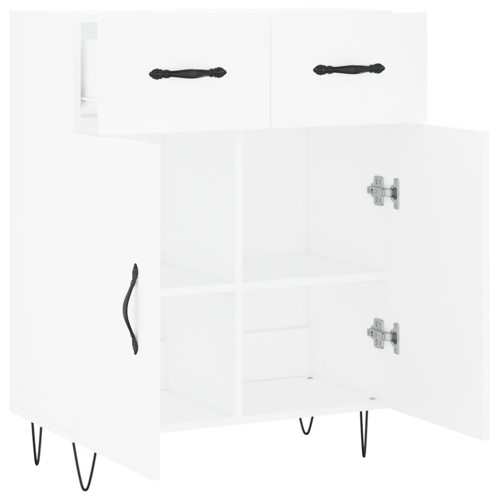 Skap Hvit 69,5x34x90 cm