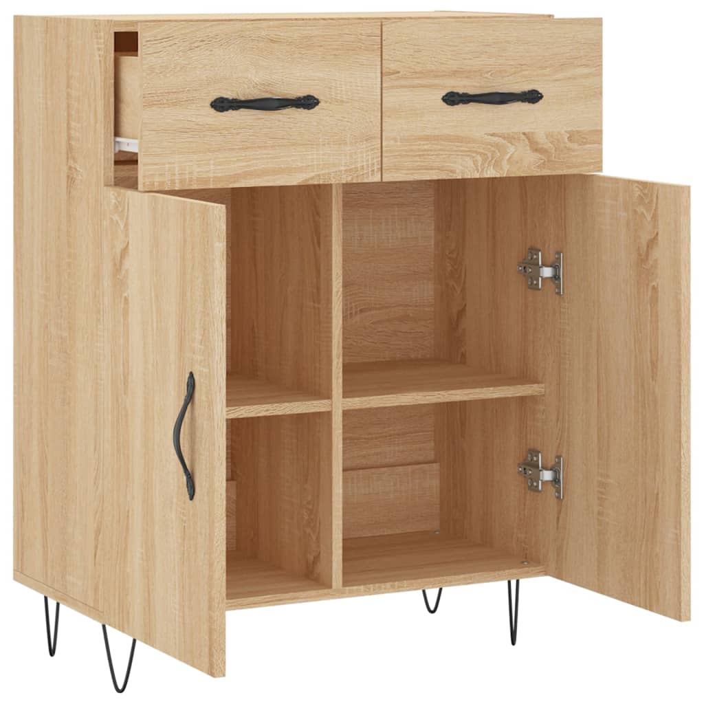 Skjenk Sonoma Eik 69,5x34x90 cm