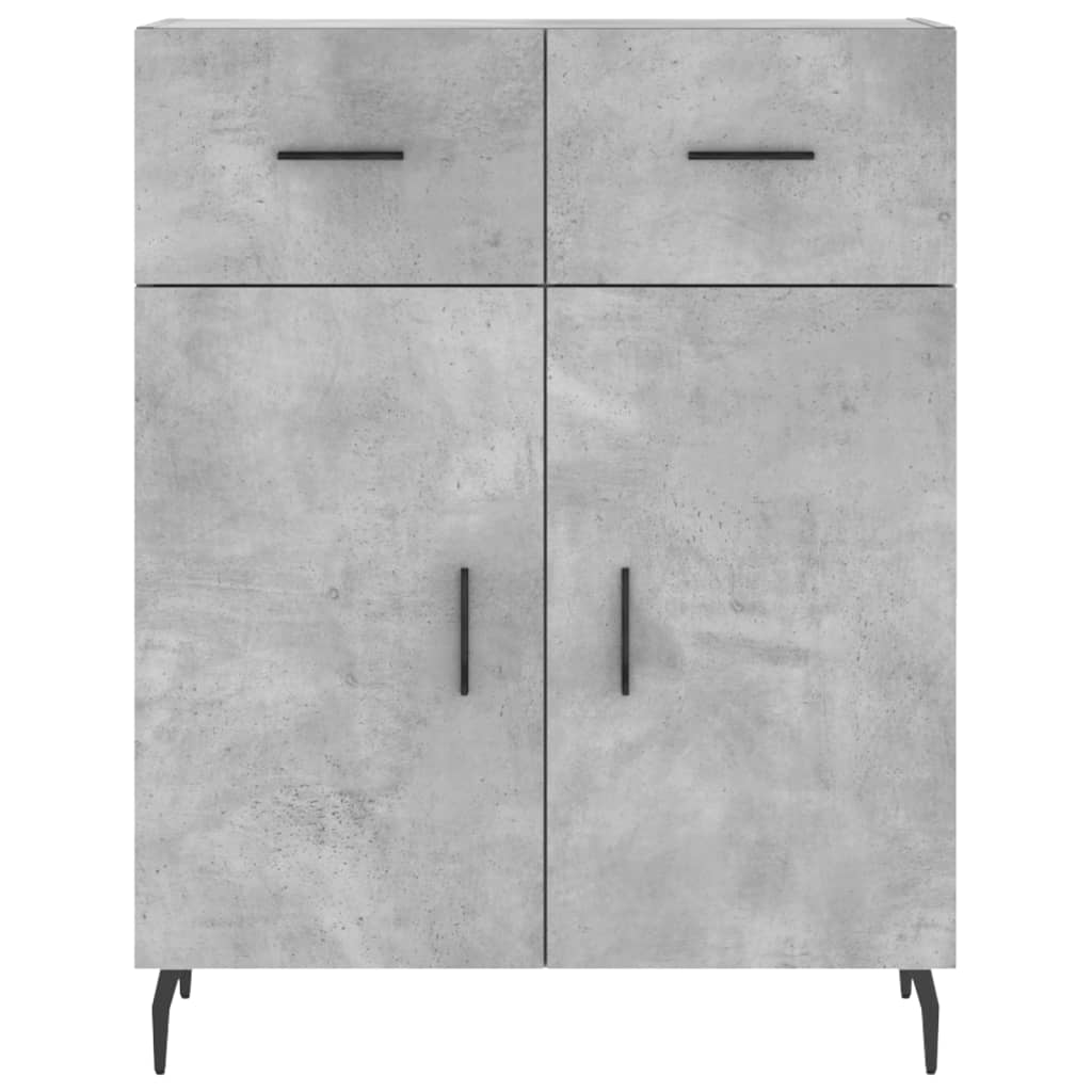 Skjenk Betonggrå 69,5x34x90 cm