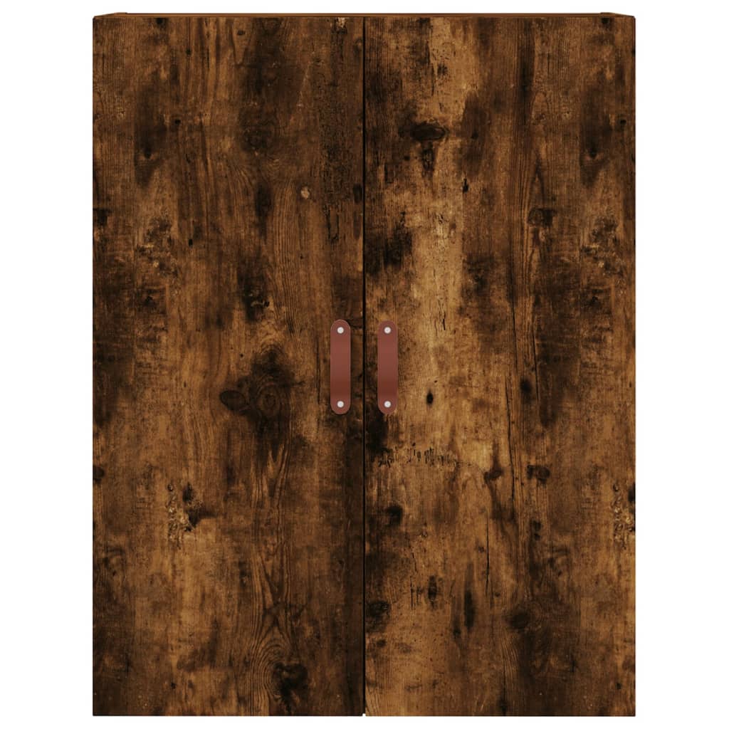 Veggskap Røkt Eik 69,5x34x90 cm