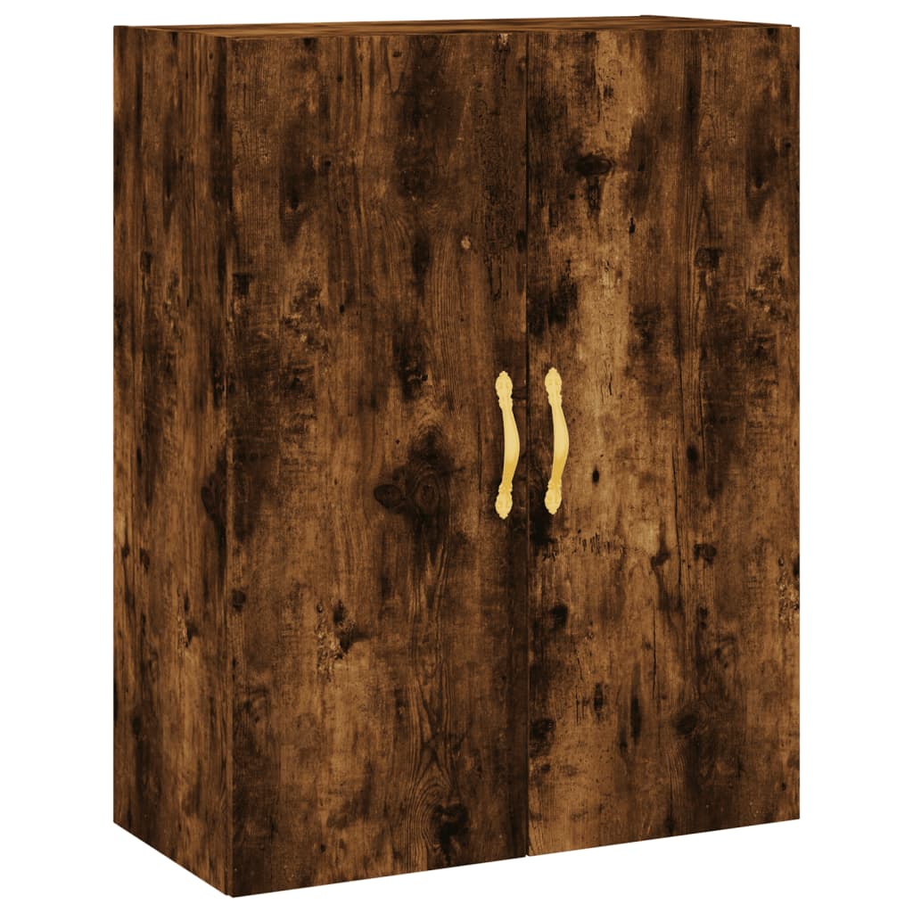 Veggskap Røkt Eik 69,5x34x90 cm