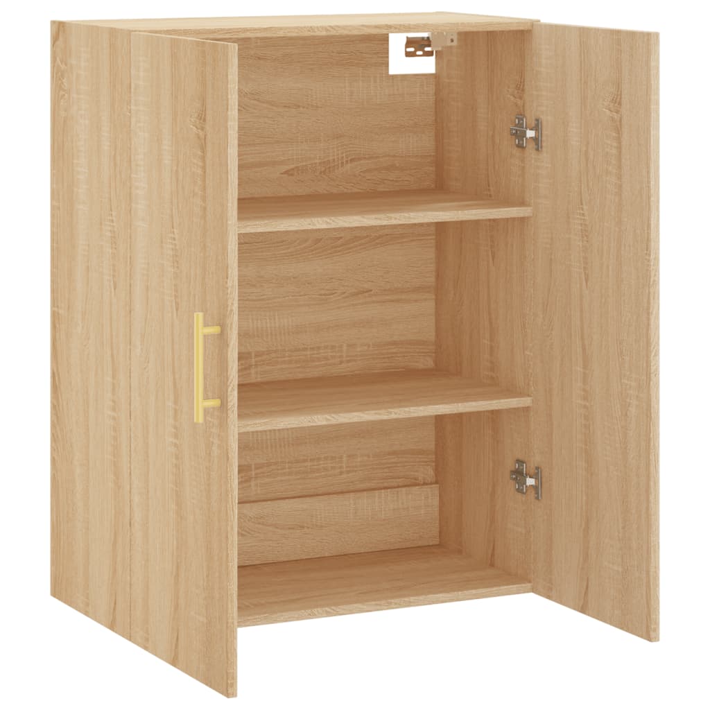 Veggskap Sonoma Eik 69,5x34x90 cm