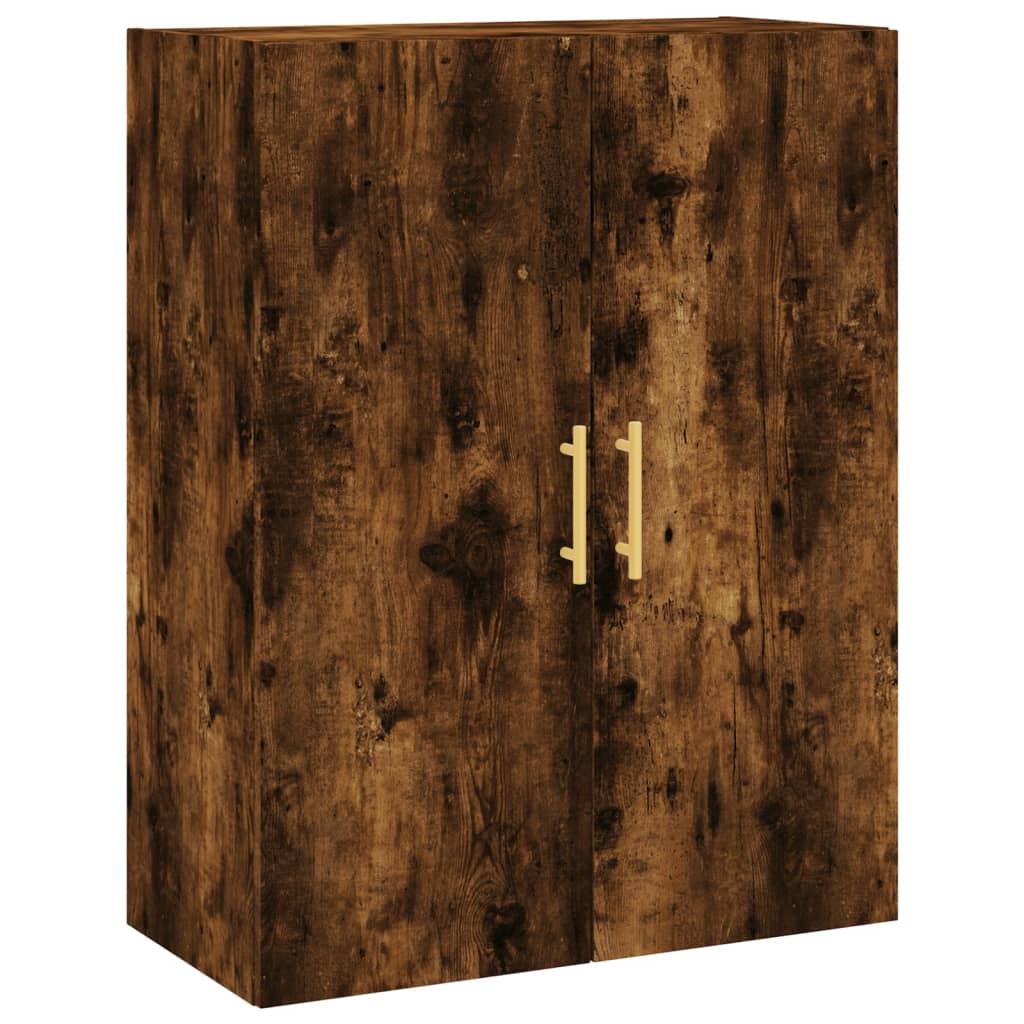 Veggskap Røkt Eik 69,5x34x90 cm