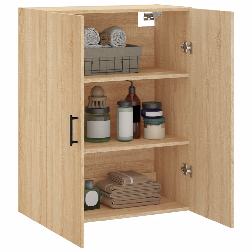 Veggskap Sonoma Eik 69,5x34x90 cm