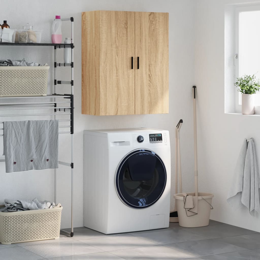 Veggskap Sonoma Eik 69,5x34x90 cm