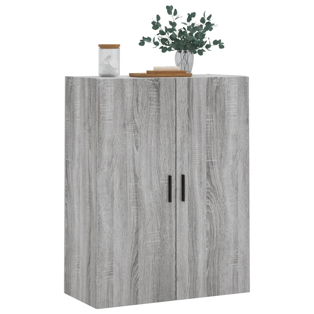 Veggskap Sonoma Grå 69,5x34x90 cm