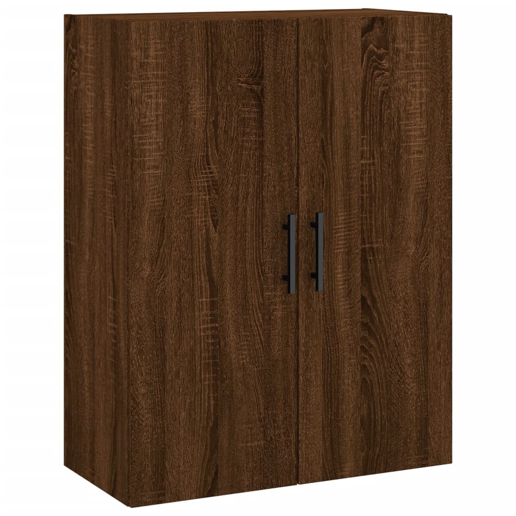 Veggskap Brun Eik 69,5x34x90 cm