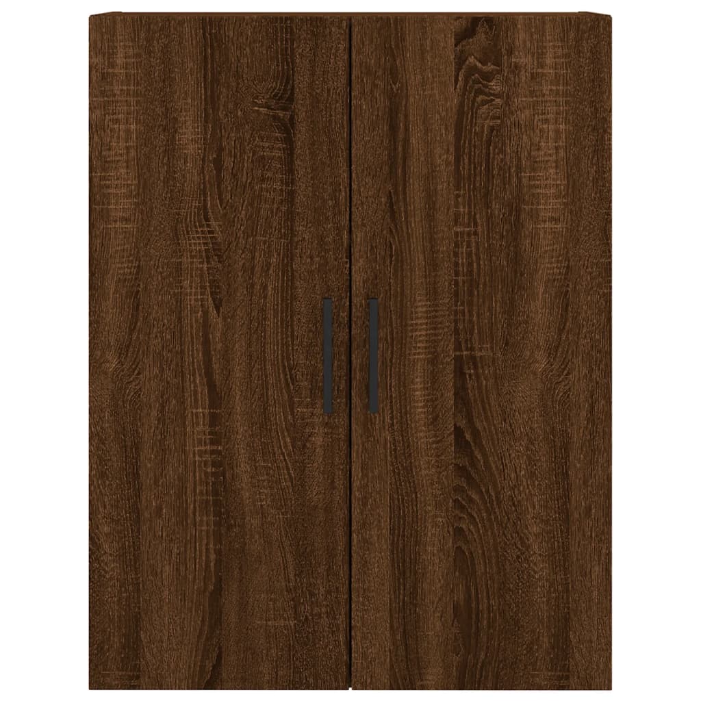 Veggskap Brun Eik 69,5x34x90 cm