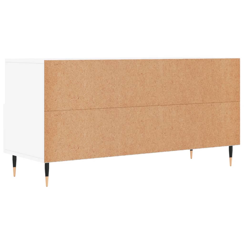 TV-Møbel Hvit Tv-benk 102x36x50 cm