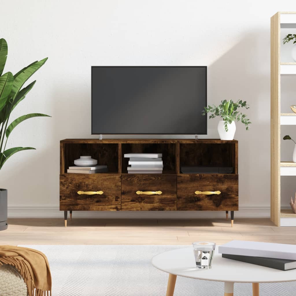TV-Møbel Røkt EikTV-benk 102x36x50 cm