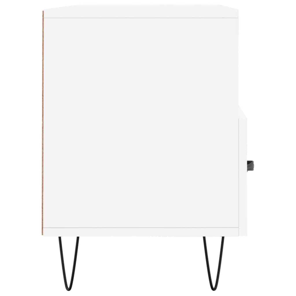 TV-Møbel Hvit TV-benk 102x36x50 cm