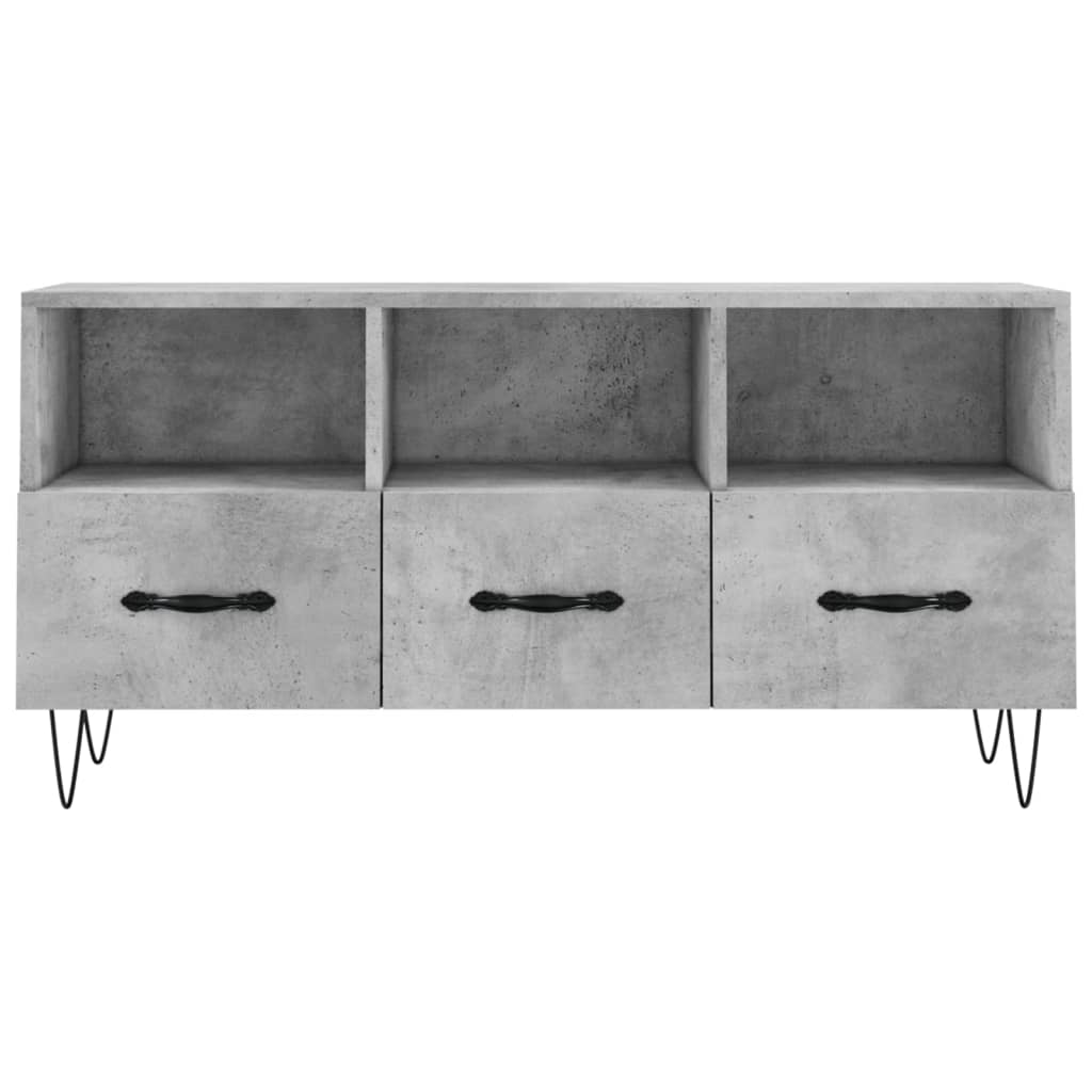 TV-Møbel Betonggrå Tv-benk 120x35x48 cm