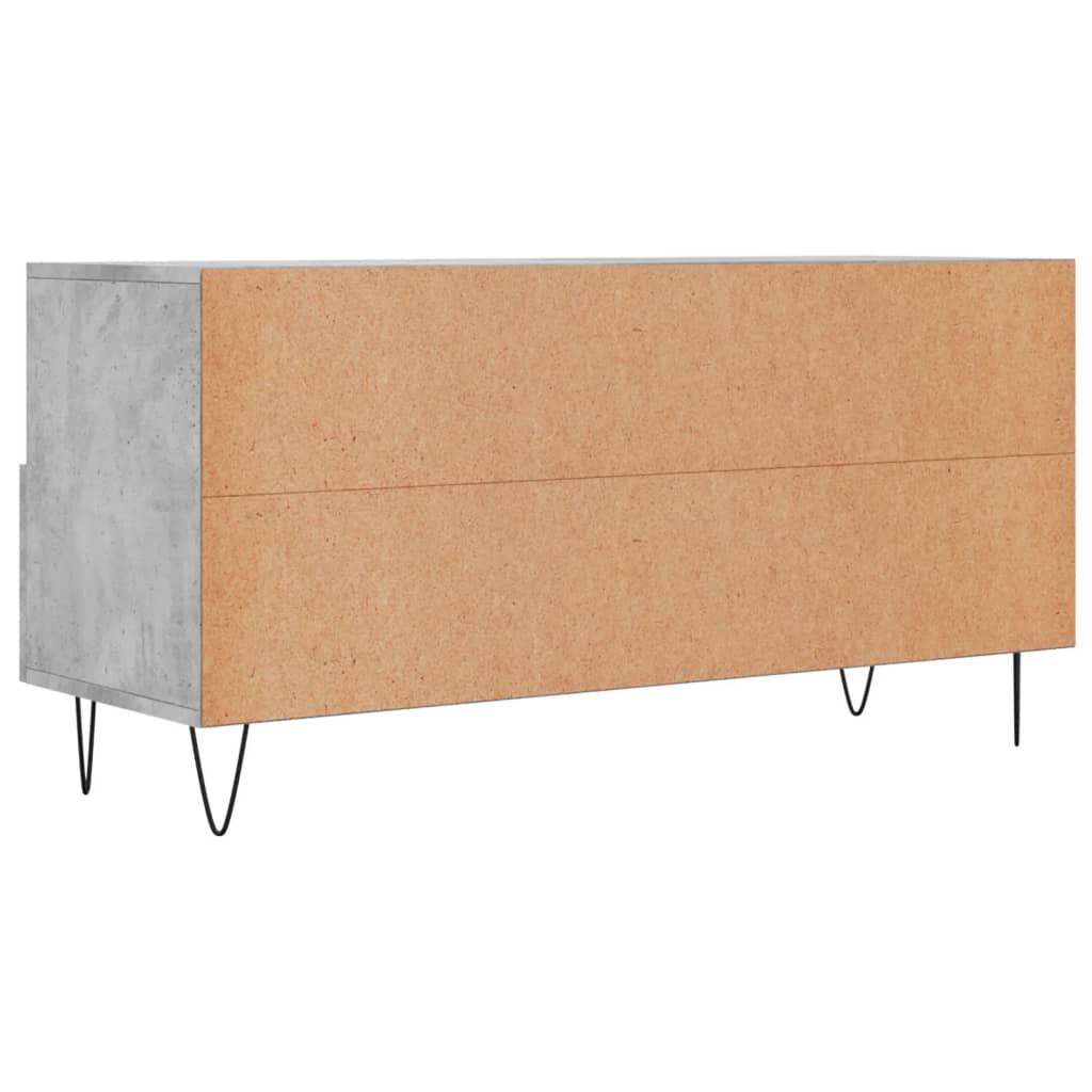 TV-Møbel Betonggrå Tv-benk 120x35x48 cm