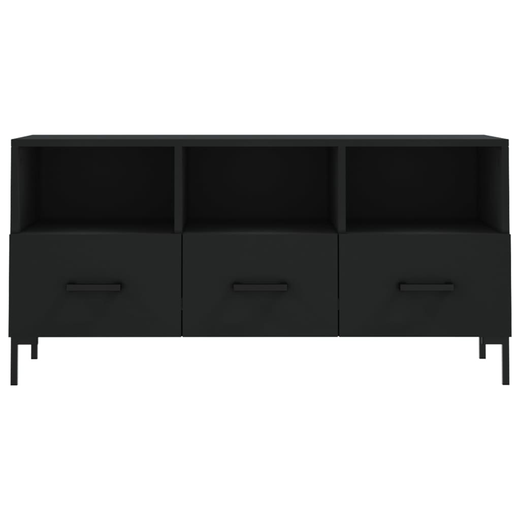 TV-Møbel Svart TV-benk 102x36x50 cm