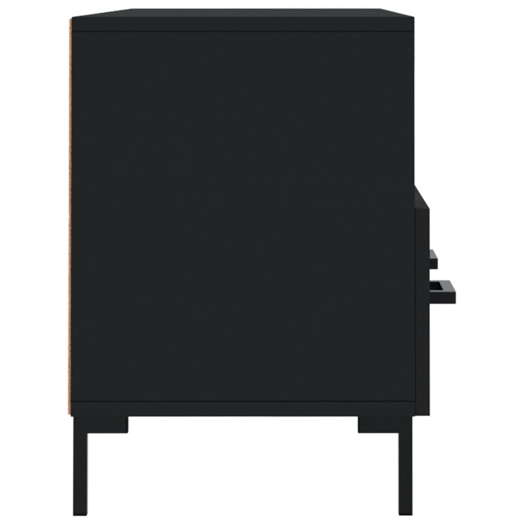 TV-Møbel Svart TV-benk 102x36x50 cm