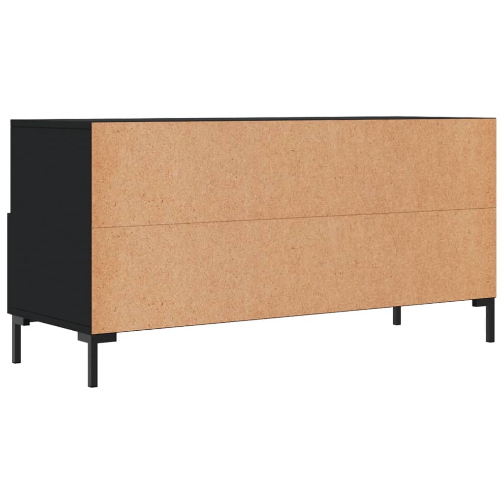 TV-Møbel Svart TV-benk 102x36x50 cm