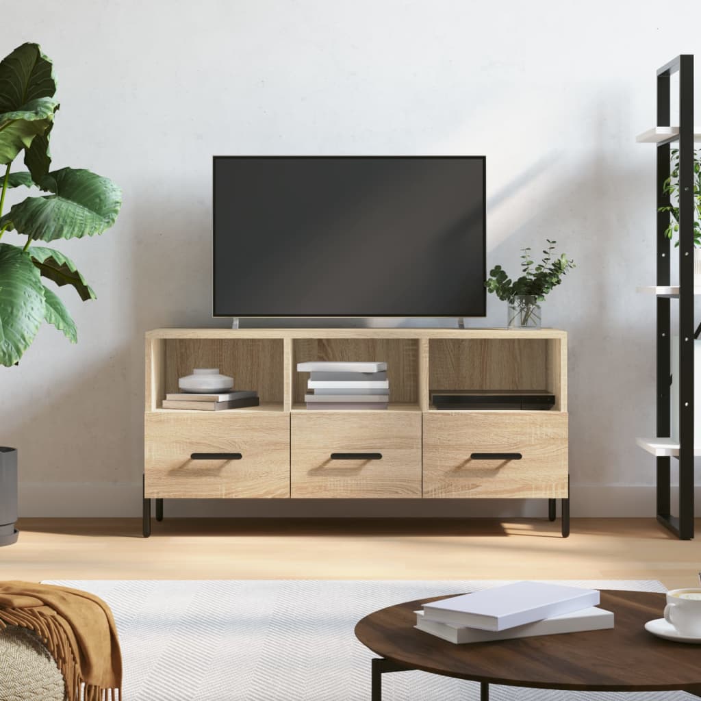 TV-Møbel Sonoma Eik TV-benk 102x36x50 cm