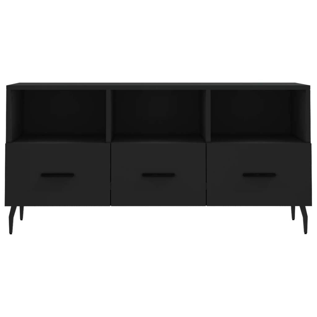 TV-Møbel Svart TV-benk 102x36x50 cm