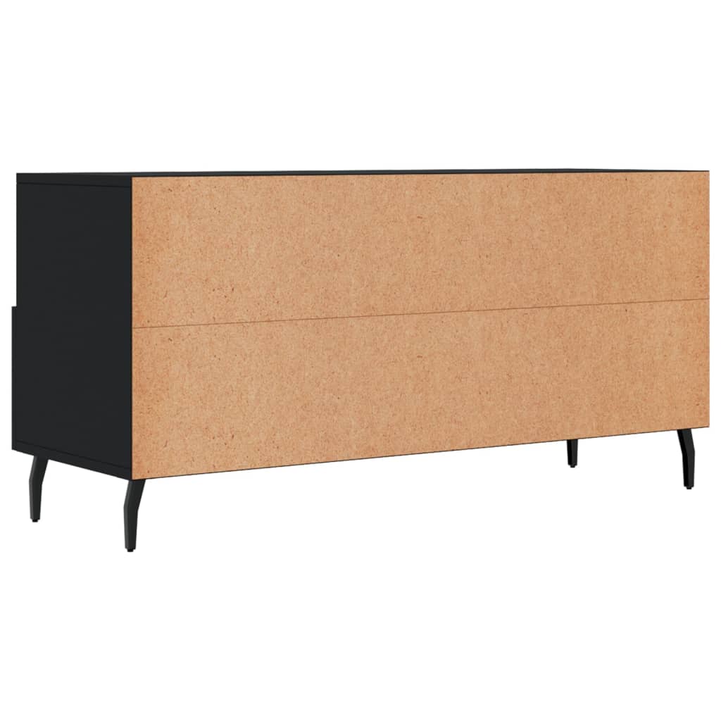 TV-Møbel Svart TV-benk 102x36x50 cm