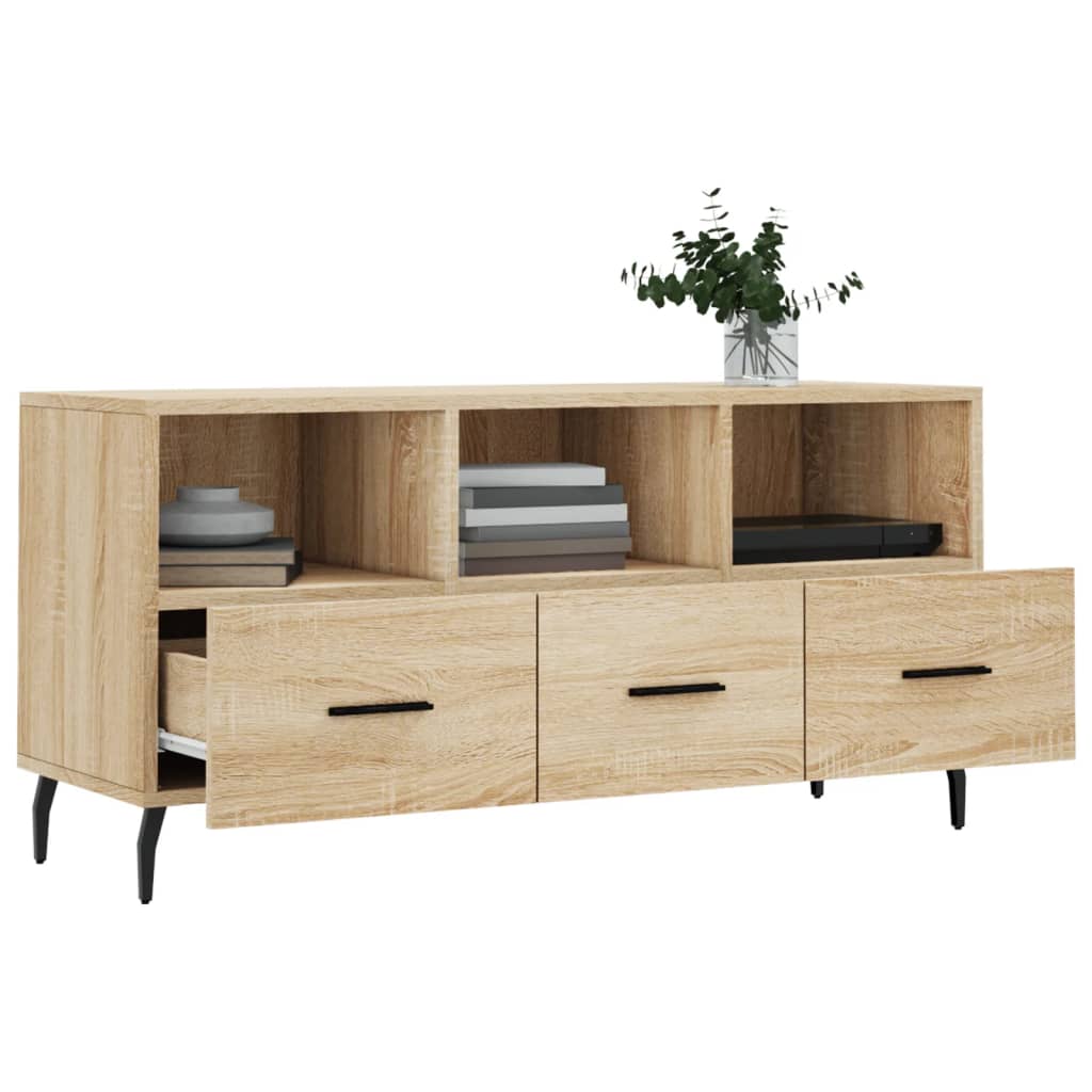 TV-Møbel Sonoma Eik TV-benk 102x36x50 cm
