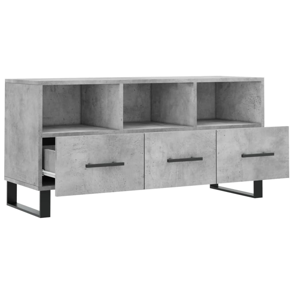 TV-Møbel Betonggrå Tv-benk 120x35x48 cm