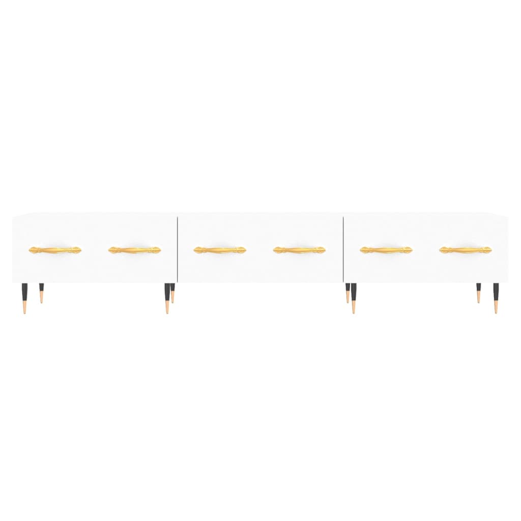 TV-Møbel Hvit TV-benk 150x36x30 cm