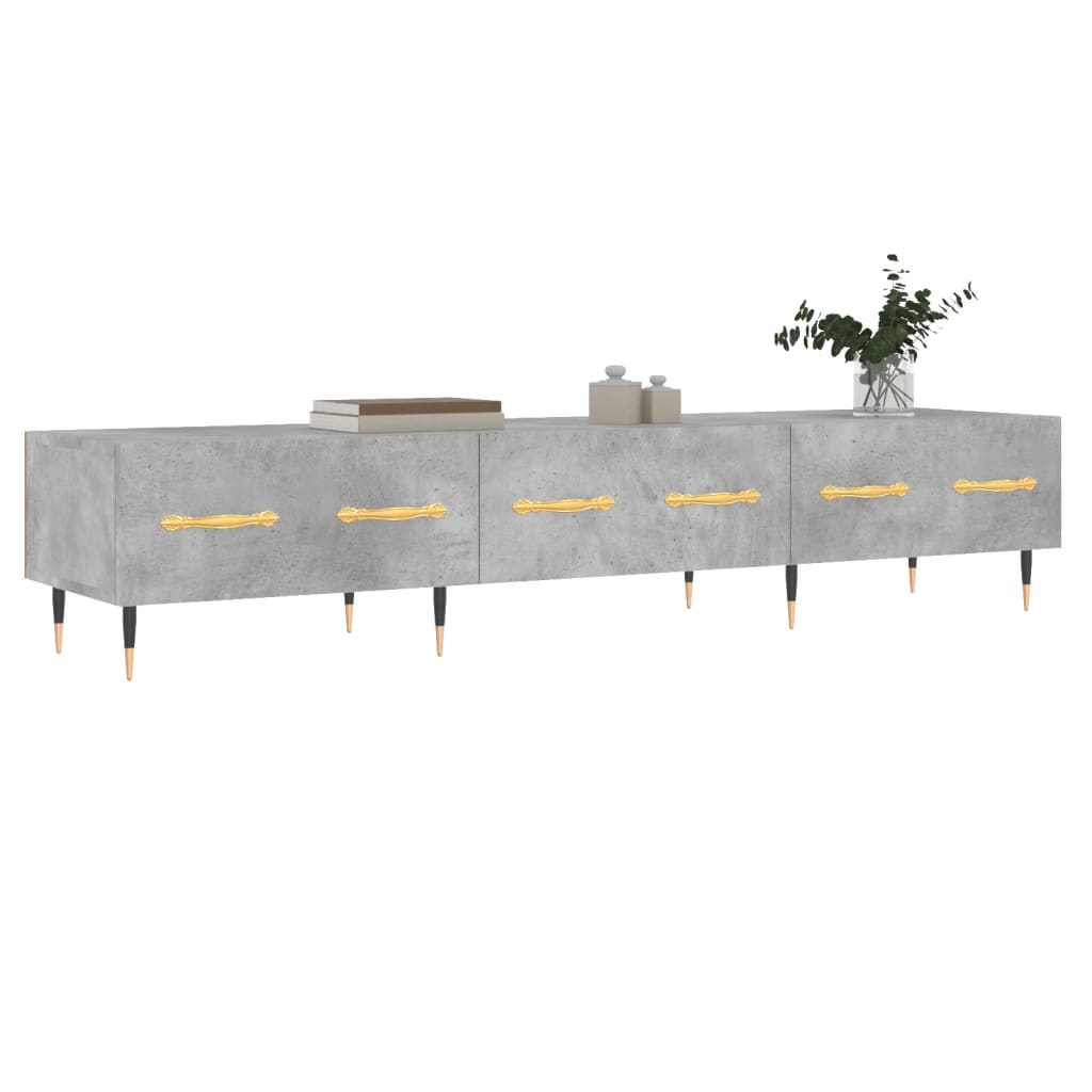 TV-Møbel Betonggrå TV-benk 150x36x30 cm