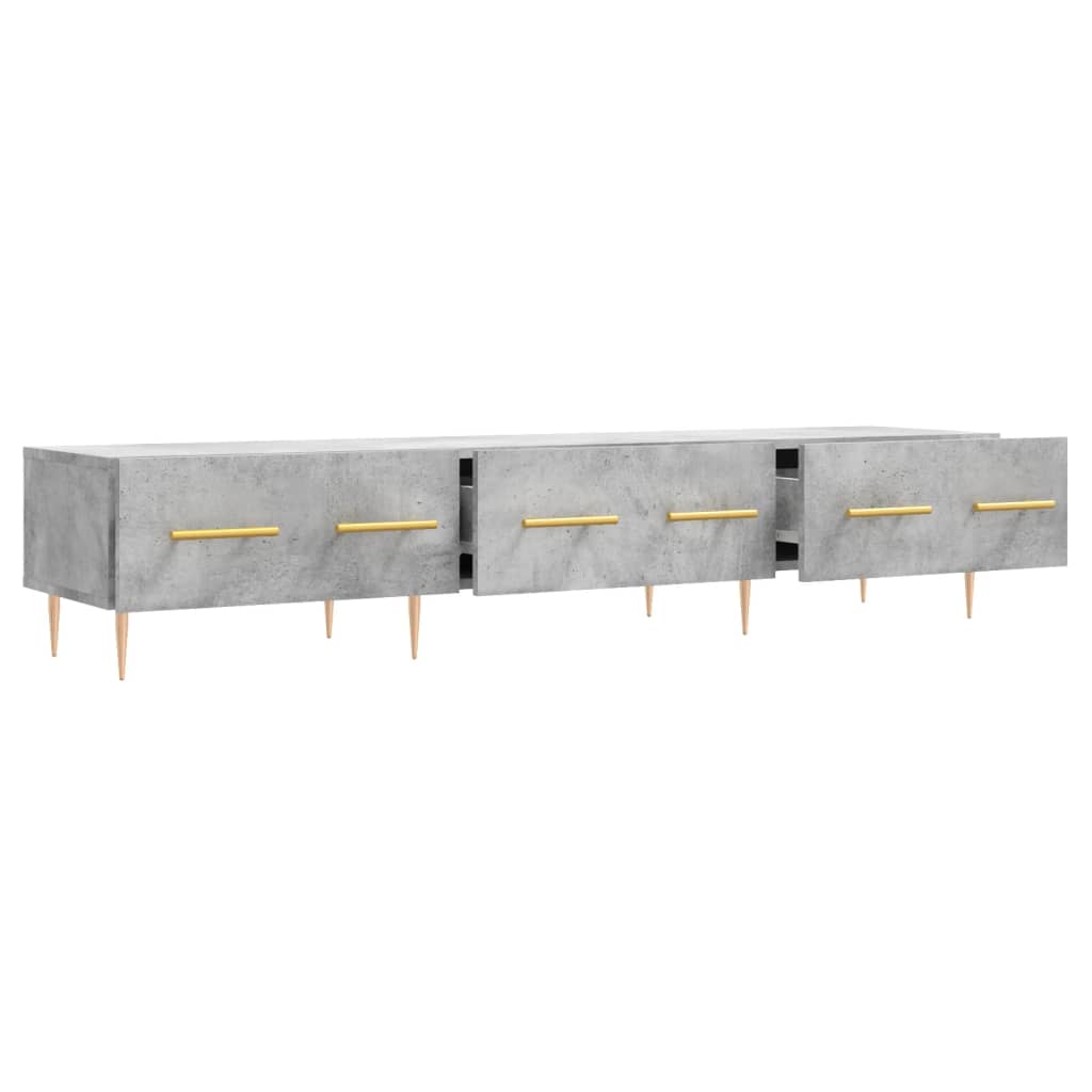 TV-Møbel Betonggrå TV-benk 150x36x30 cm