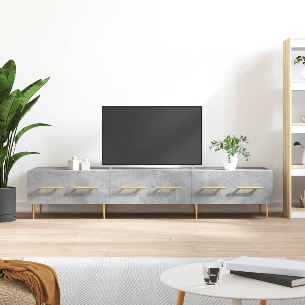 TV-Møbel Betonggrå TV-benk 150x36x30 cm