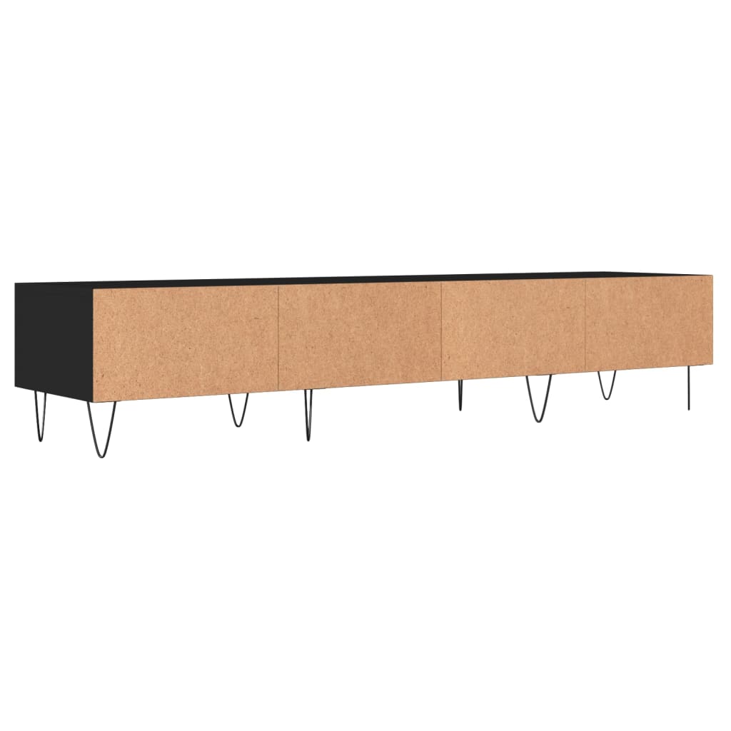 TV-Møbel Svart TV-benk 150x36x30 cm