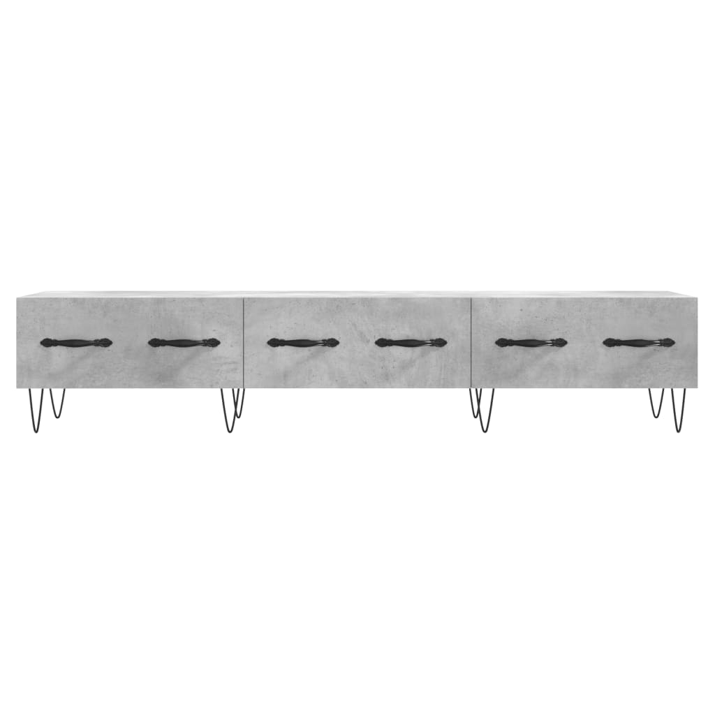 TV-Møbel Betonggrå TV-benk 150x36x30 cm