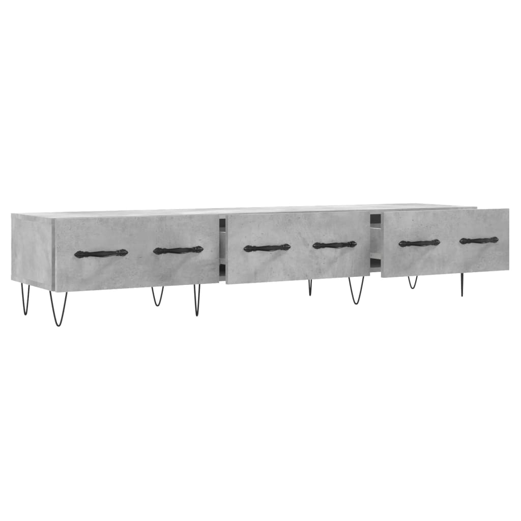 TV-Møbel Betonggrå TV-benk 150x36x30 cm