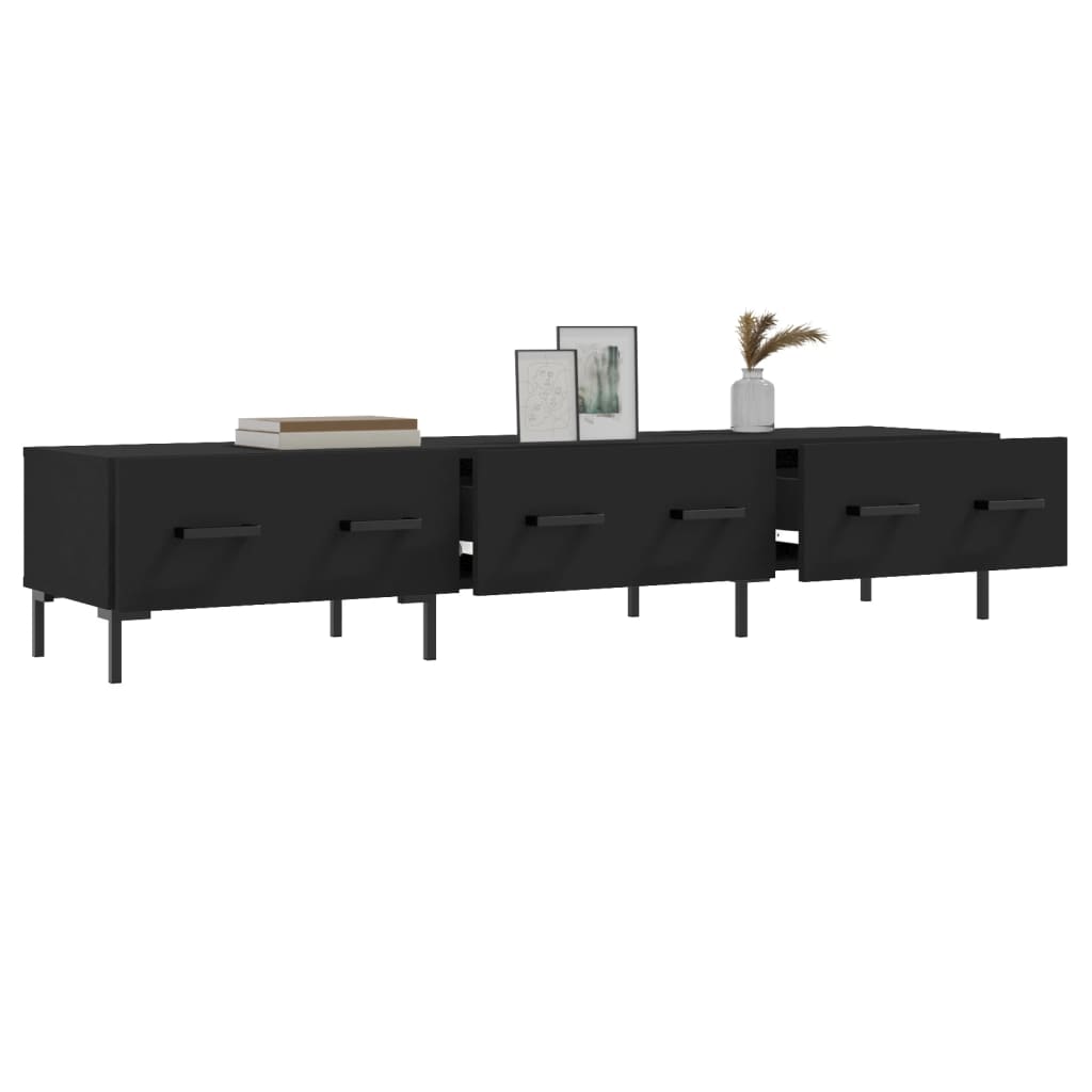 TV-Møbel Svart TV-benk 150x36x30 cm