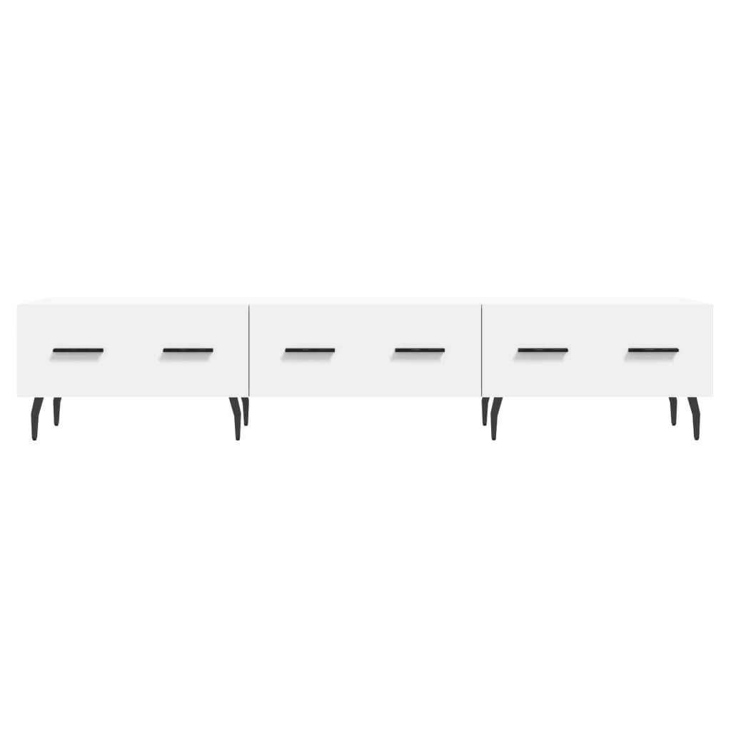 TV-Møbel Hvit TV-benk 150x36x30 cm