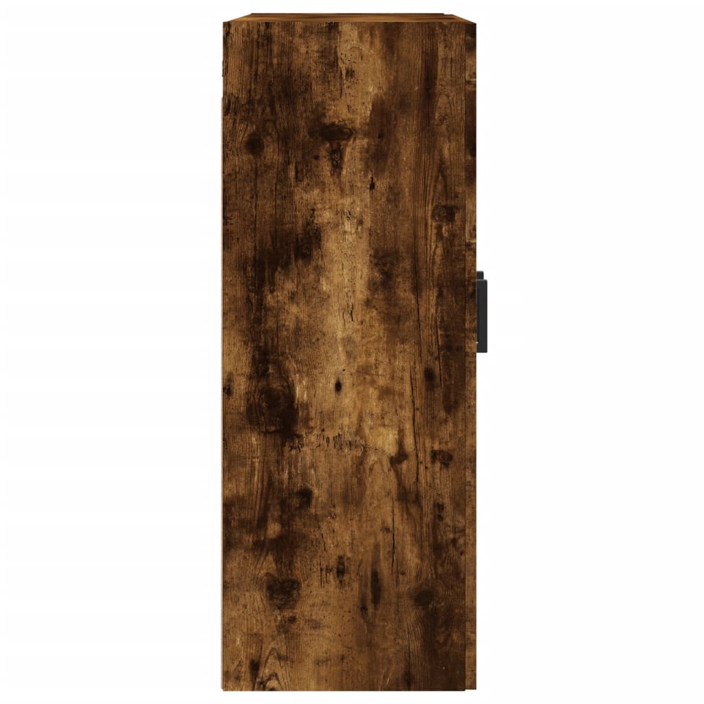 Veggskap Røkt Eik 69,5x34x90 cm